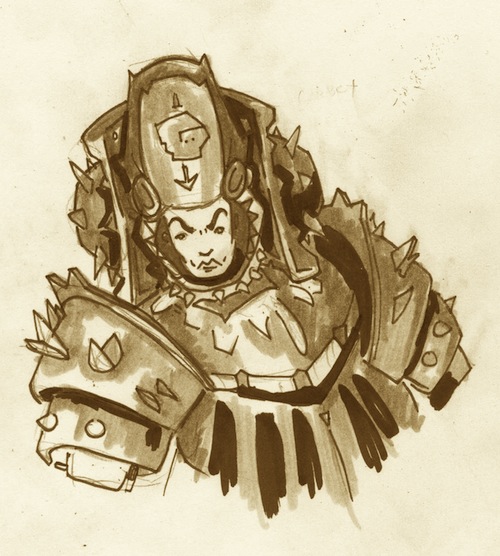 Queen Gorbex (Staff of Command)
