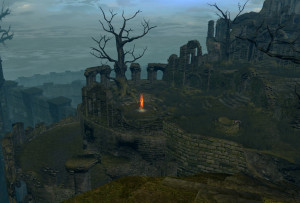 Firelink Shrine from Dark Souls