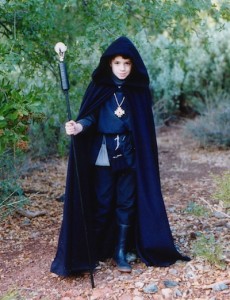 Raistlin costume, Halloween 1990